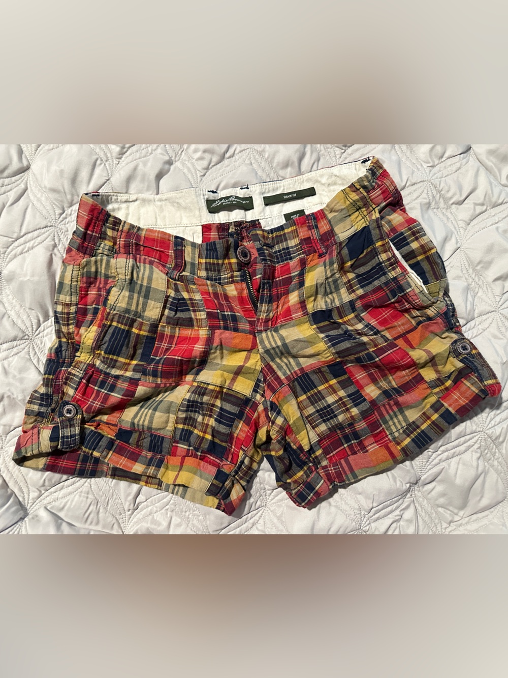 Women’s Eddie Bauer Plaid Shorts
